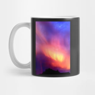 Bright Colorful Neon Clouds Mug